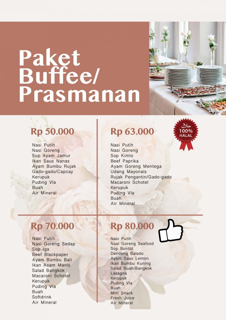 Paket Buffee Catering Sedap