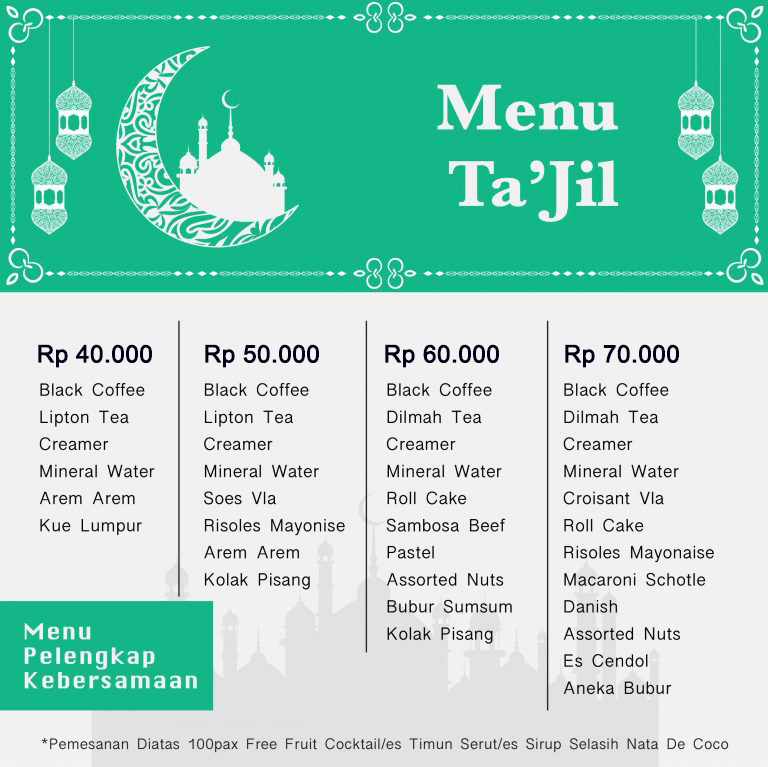 Paket Ramadhan Catering Sedap